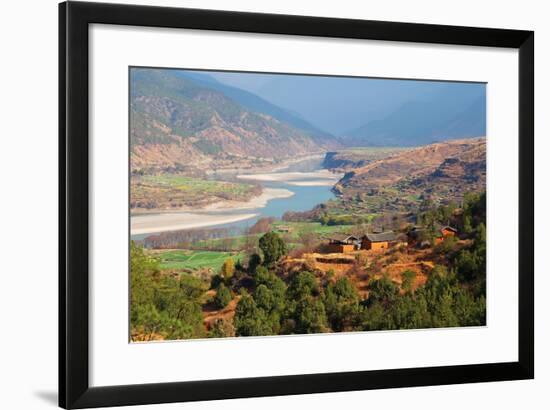 Yangtze River, Yunnan, China, Asia-Bruno Morandi-Framed Photographic Print