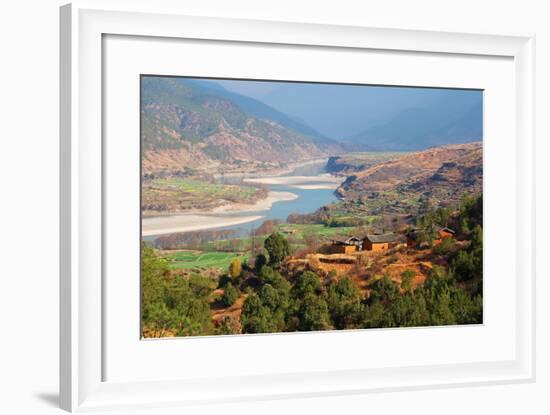 Yangtze River, Yunnan, China, Asia-Bruno Morandi-Framed Photographic Print