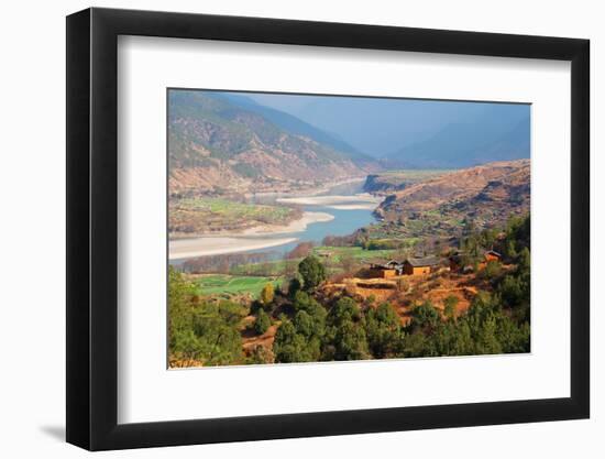 Yangtze River, Yunnan, China, Asia-Bruno Morandi-Framed Photographic Print