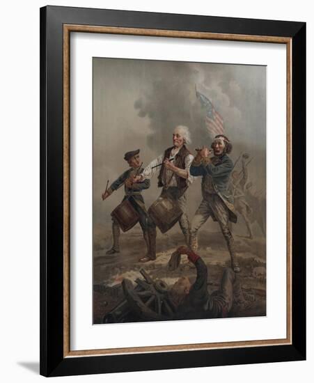 Yankee Doodle 1776-null-Framed Giclee Print