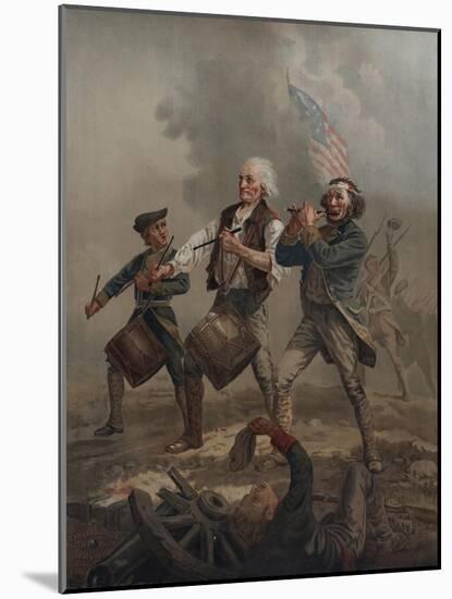 Yankee Doodle 1776-null-Mounted Giclee Print