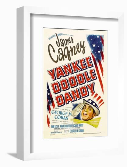 Yankee Doodle Dandy, James Cagney, 1942-null-Framed Photo