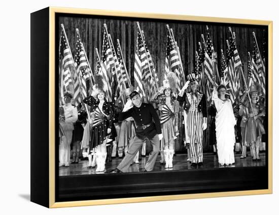 Yankee Doodle Dandy, Jeanne Cagney, James Cagney, Joan Leslie, Walter Huston, Rosemary Decamp, 1942-null-Framed Stretched Canvas