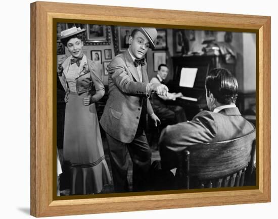 Yankee Doodle Dandy, Joan Leslie, James Cagney, 1942-null-Framed Stretched Canvas