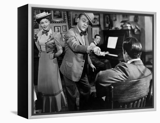 Yankee Doodle Dandy, Joan Leslie, James Cagney, 1942-null-Framed Stretched Canvas