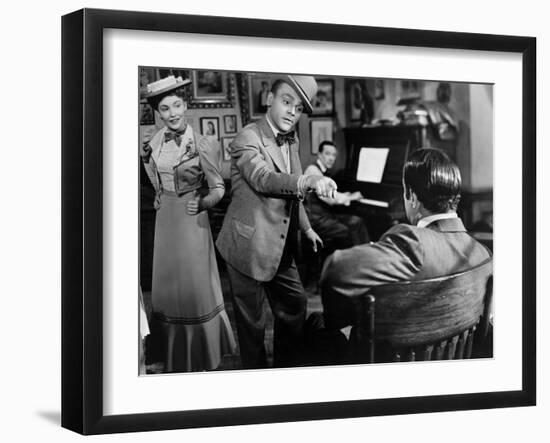 Yankee Doodle Dandy, Joan Leslie, James Cagney, 1942-null-Framed Photo