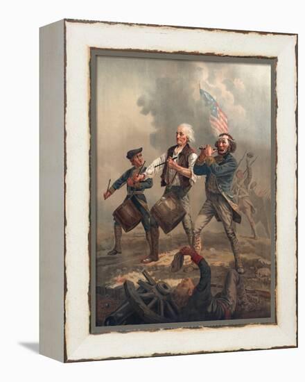 Yankee Doodle or the Spirit of '76, Published by J.F. Ryder after Archibald M. Willard-Archibald Willard-Framed Premier Image Canvas