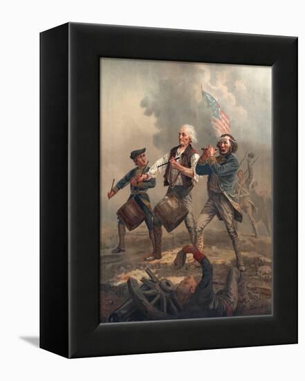 Yankee Doodle or the Spirit of '76, Published by J.F. Ryder after Archibald M. Willard-Archibald Willard-Framed Premier Image Canvas