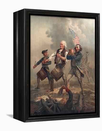 Yankee Doodle or the Spirit of '76, Published by J.F. Ryder after Archibald M. Willard-Archibald Willard-Framed Premier Image Canvas