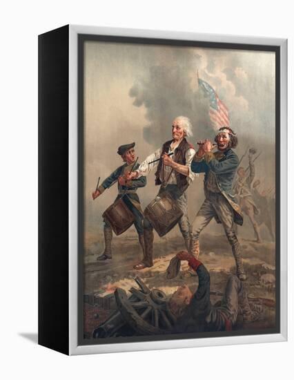 Yankee Doodle or the Spirit of '76, Published by J.F. Ryder after Archibald M. Willard-Archibald Willard-Framed Premier Image Canvas