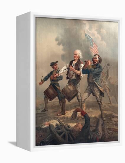 Yankee Doodle or the Spirit of '76, Published by J.F. Ryder after Archibald M. Willard-Archibald Willard-Framed Premier Image Canvas