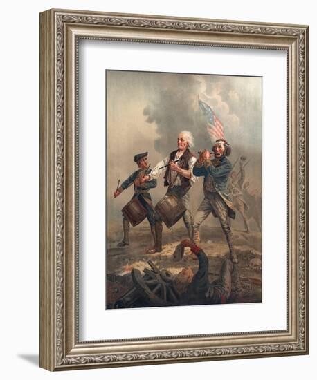 Yankee Doodle or the Spirit of '76, Published by J.F. Ryder after Archibald M. Willard-Archibald Willard-Framed Giclee Print