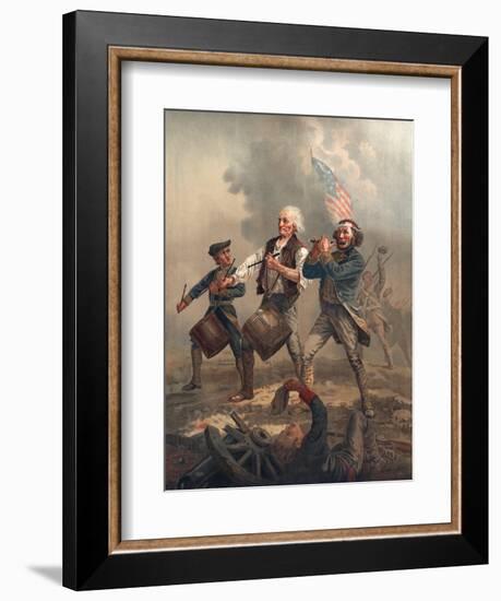 Yankee Doodle or the Spirit of '76, Published by J.F. Ryder after Archibald M. Willard-Archibald Willard-Framed Giclee Print