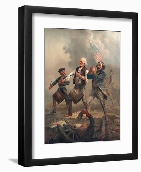 Yankee Doodle or the Spirit of '76, Published by J.F. Ryder after Archibald M. Willard-Archibald Willard-Framed Giclee Print