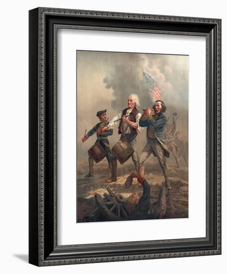 Yankee Doodle or the Spirit of '76, Published by J.F. Ryder after Archibald M. Willard-Archibald Willard-Framed Giclee Print