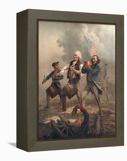 Yankee Doodle or the Spirit of '76, Published by J.F. Ryder after Archibald M. Willard-Archibald Willard-Framed Premier Image Canvas