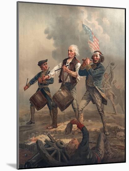 Yankee Doodle or the Spirit of '76, Published by J.F. Ryder after Archibald M. Willard-Archibald Willard-Mounted Giclee Print