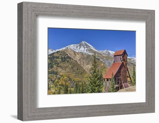 Yankee Girl Silver and Gold Mine, Ouray, Colorado, United States of America, North America-Richard Maschmeyer-Framed Photographic Print