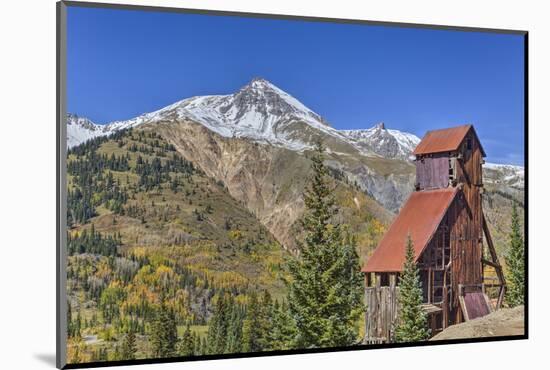 Yankee Girl Silver and Gold Mine, Ouray, Colorado, United States of America, North America-Richard Maschmeyer-Mounted Photographic Print