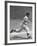 Yankee Mickey Mantle Running for Base During Baseball Game-Ralph Morse-Framed Premium Photographic Print