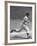 Yankee Mickey Mantle Running for Base During Baseball Game-Ralph Morse-Framed Premium Photographic Print