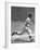Yankee Mickey Mantle Running for Base During Baseball Game-Ralph Morse-Framed Premium Photographic Print