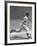 Yankee Mickey Mantle Running for Base During Baseball Game-Ralph Morse-Framed Premium Photographic Print