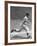 Yankee Mickey Mantle Running for Base During Baseball Game-Ralph Morse-Framed Premium Photographic Print