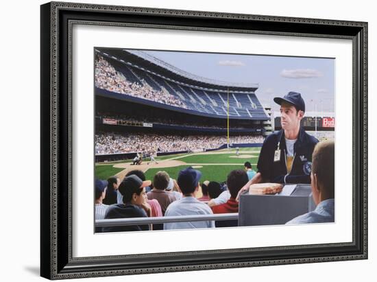 Yankee Stadium, 1992-Max Ferguson-Framed Giclee Print