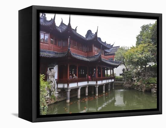 Yanshan Hall, Yu Yuan (Yuyuan) Gardens, Shanghai, China, Asia-Amanda Hall-Framed Premier Image Canvas