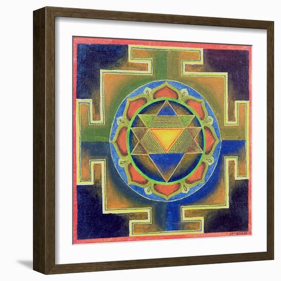 Yantra Painting-null-Framed Giclee Print