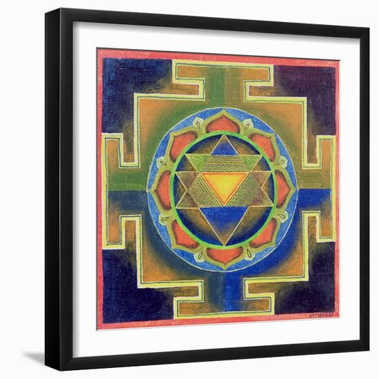 Yantra Painting-null-Framed Giclee Print