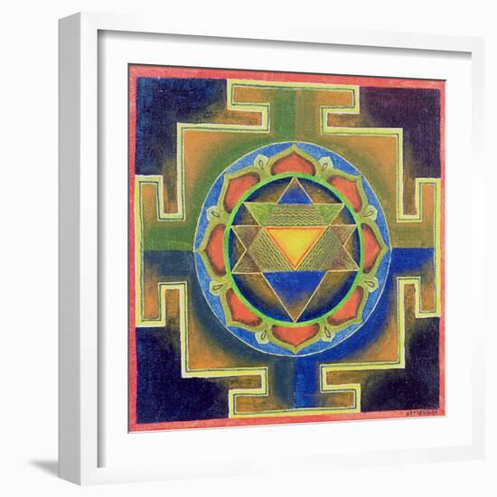 Yantra Painting-null-Framed Giclee Print