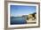 Yaquina Bay Harbor. Newport, OR-Justin Bailie-Framed Photographic Print