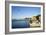 Yaquina Bay Harbor. Newport, OR-Justin Bailie-Framed Photographic Print
