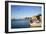 Yaquina Bay Harbor. Newport, OR-Justin Bailie-Framed Photographic Print