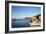 Yaquina Bay Harbor. Newport, OR-Justin Bailie-Framed Photographic Print