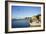 Yaquina Bay Harbor. Newport, OR-Justin Bailie-Framed Photographic Print