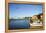 Yaquina Bay Harbor. Newport, OR-Justin Bailie-Framed Premier Image Canvas