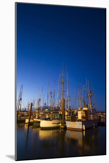 Yaquina Bay Harbor. Newport, OR-Justin Bailie-Mounted Photographic Print