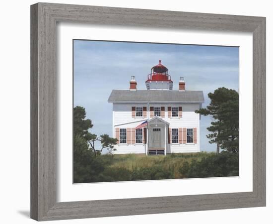 Yaquina Bay Lighthouse-David Knowlton-Framed Giclee Print