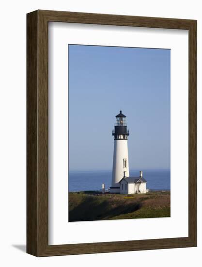 Yaquina Head Lighthouse, 1873, Newport, Oregon, USA-Jamie & Judy Wild-Framed Photographic Print