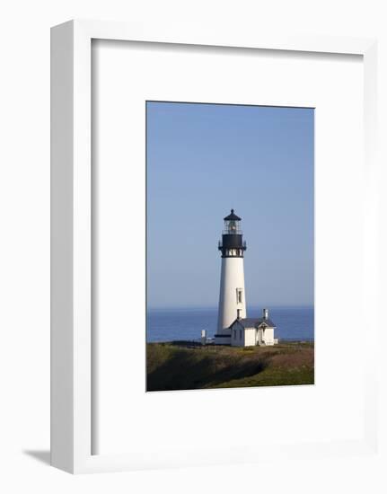Yaquina Head Lighthouse, 1873, Newport, Oregon, USA-Jamie & Judy Wild-Framed Photographic Print
