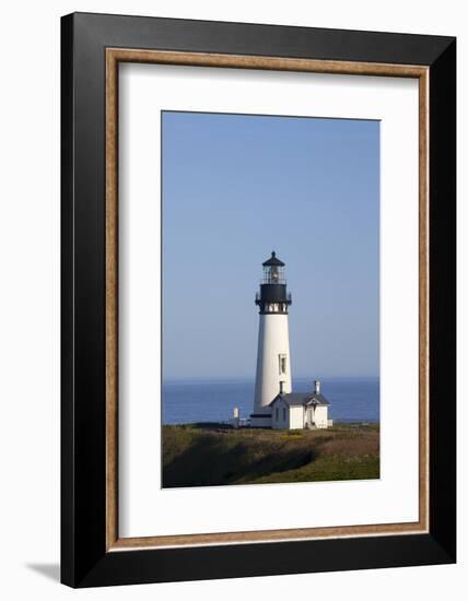 Yaquina Head Lighthouse, 1873, Newport, Oregon, USA-Jamie & Judy Wild-Framed Photographic Print