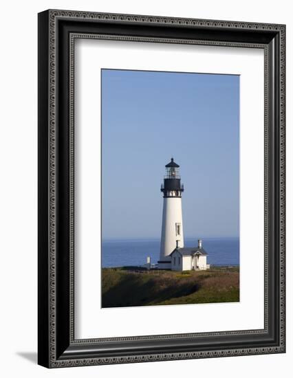 Yaquina Head Lighthouse, 1873, Newport, Oregon, USA-Jamie & Judy Wild-Framed Photographic Print