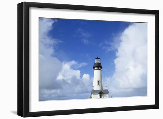 Yaquina Head Lighthouse, Oregon Coast-Justin Bailie-Framed Photographic Print