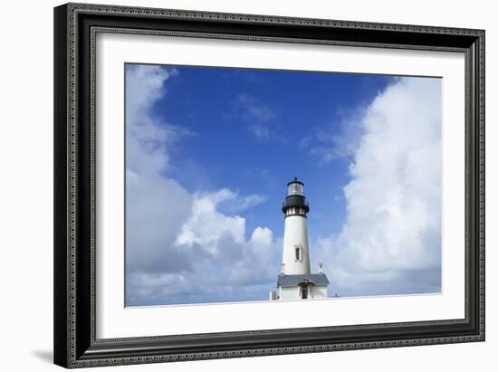 Yaquina Head Lighthouse, Oregon Coast-Justin Bailie-Framed Photographic Print