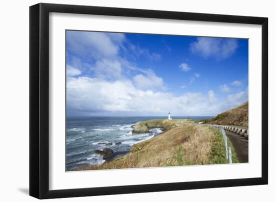 Yaquina Head Lighthouse, Oregon Coast-Justin Bailie-Framed Photographic Print