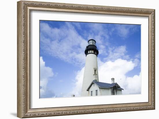 Yaquina Head Lighthouse, Oregon Coast-Justin Bailie-Framed Photographic Print