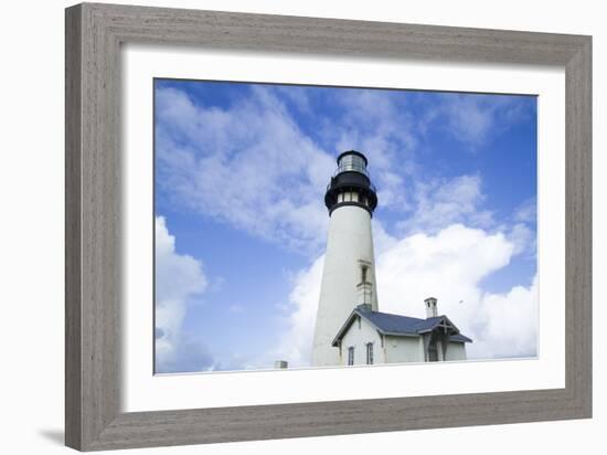 Yaquina Head Lighthouse, Oregon Coast-Justin Bailie-Framed Photographic Print